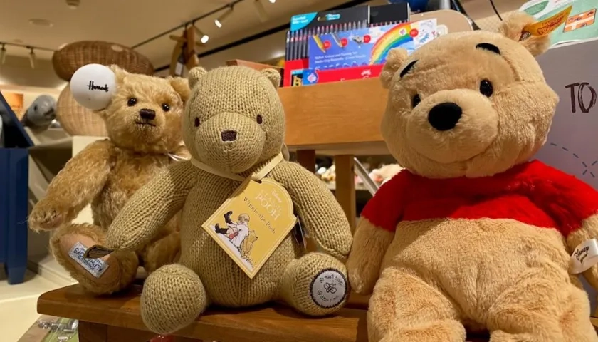 Winnie The Pooh, el oso de peluche más famoso del mundo.