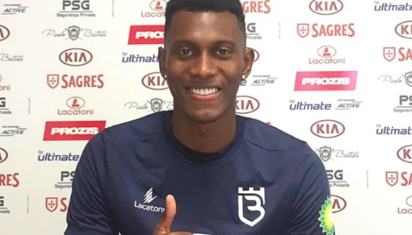 Mateo Cassierra, delantero colombiano.