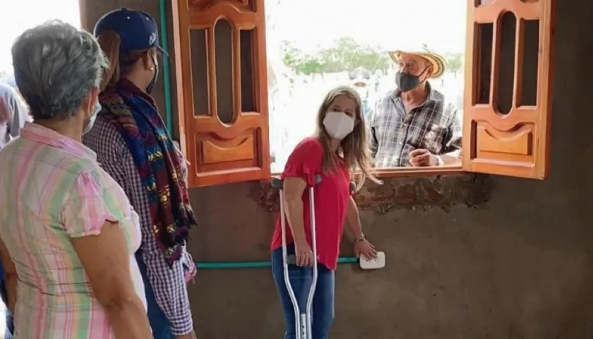 La Gobernadora del Atlántico, Elsa Noguera.