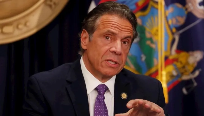 El exgobernador de Nueva York, Andrew Cuomo.