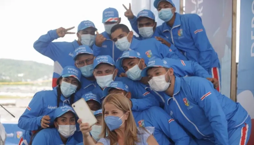 La Gobernadora del Atlántico, Elsa Noguera.