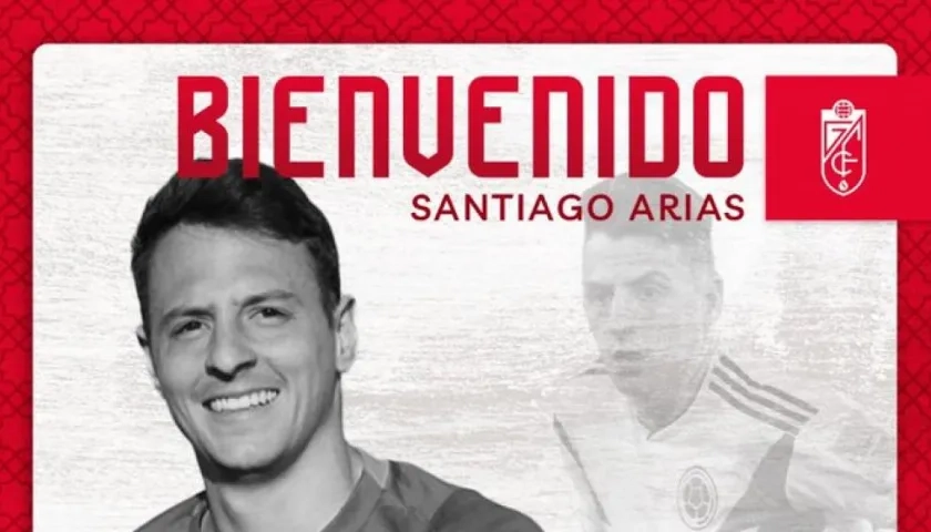  El lateral derecho Santiago Arias refuerza el Granada. 