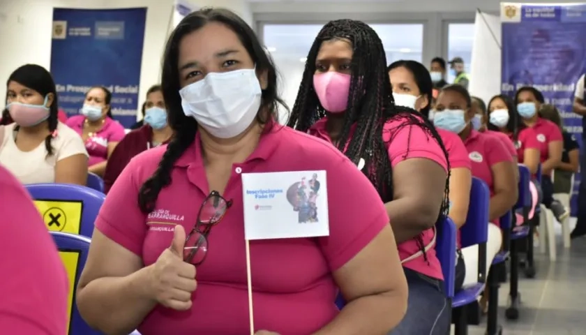 Familias de Prosperidad Social en Atlántico.