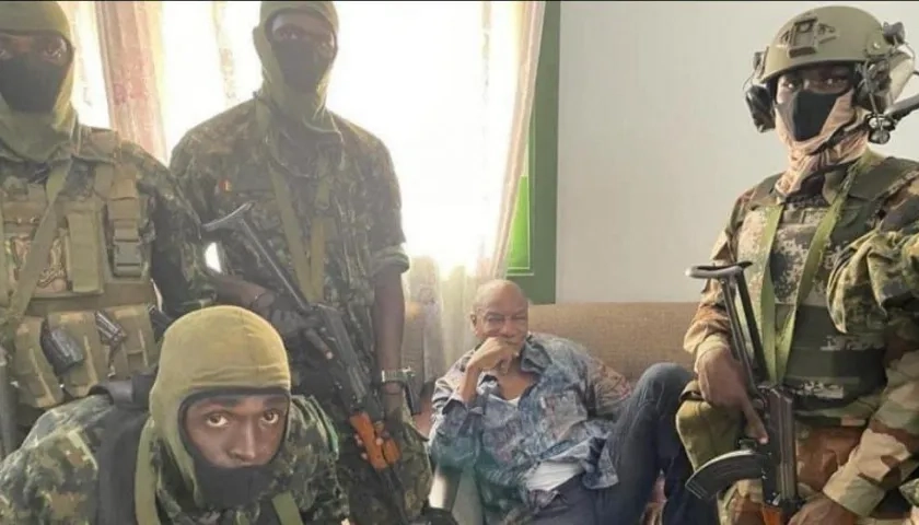 El presidente de Guinea-Conakri, Alpha Condé.