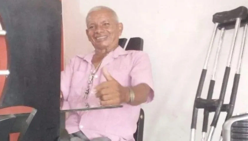 El locutor Ricardo Caballero y Galvis.