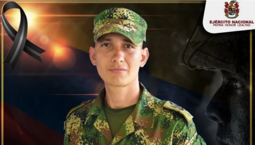 El soldado asesinado John Jairo Cuéllar Llanos.