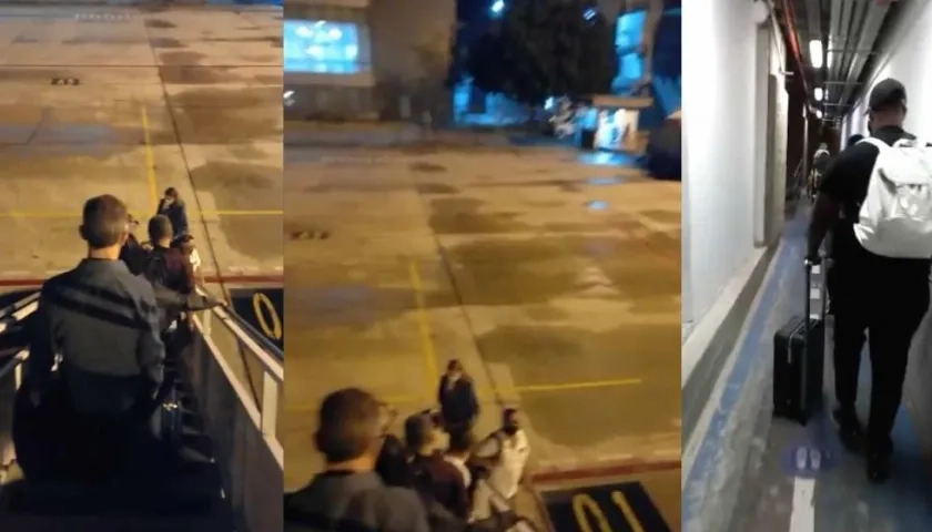 El trayecto que recorren los pasajeros.