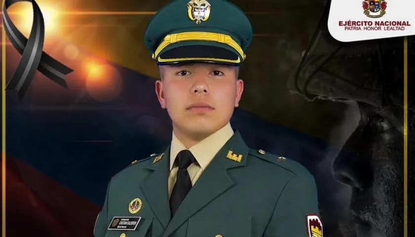 Subteniente Cristian Sebastián Calderón Jiménez fue hallado muerto.