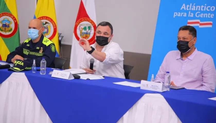 El secretario de Interior y Gobierno del Atlántico, Yesid Turbay. 