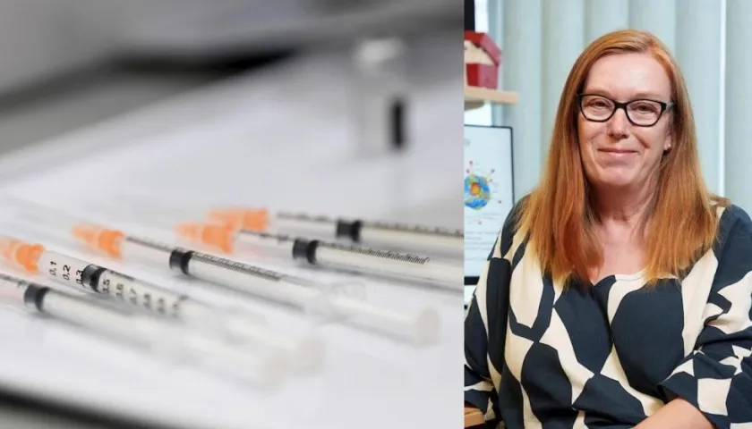 La científica Sarah Gilbert.