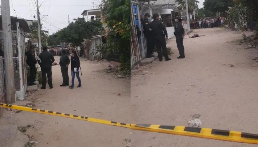 El joven falleció en el mismo lugar de los hechos. 