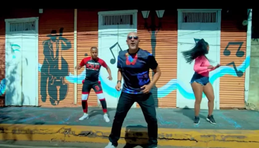 El cantante Fulton Vásquez.