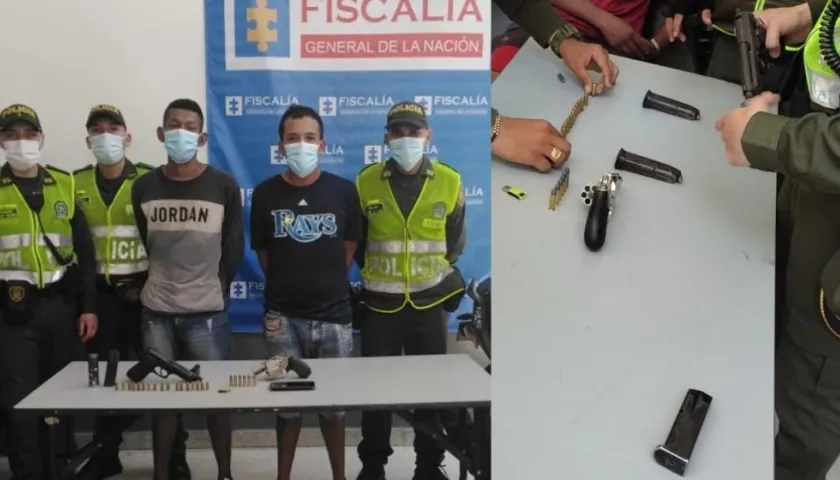 Héctor Ramón Azuaje González y Jesús Manuel Tapia Morelo.