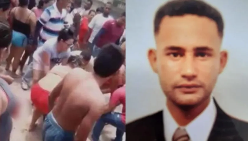 José Rafael Sanez Gil fue auxiliado por la comunidad y llevado a un hospital, donde falleció. 