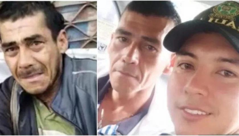 Fabio y el agente de Policía, Ángel Rincón.