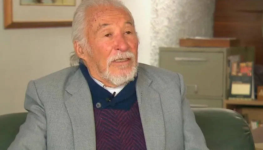 El actor Rey Vásquez.