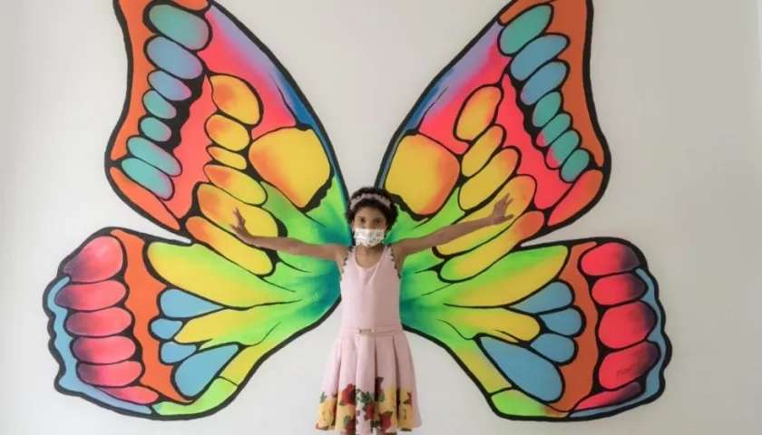 Angely Zúñiga, quien el 16 de octubre de 2020 recibió la donación de Médula Ósea, de parte de su hermano menor, Moisés David. 