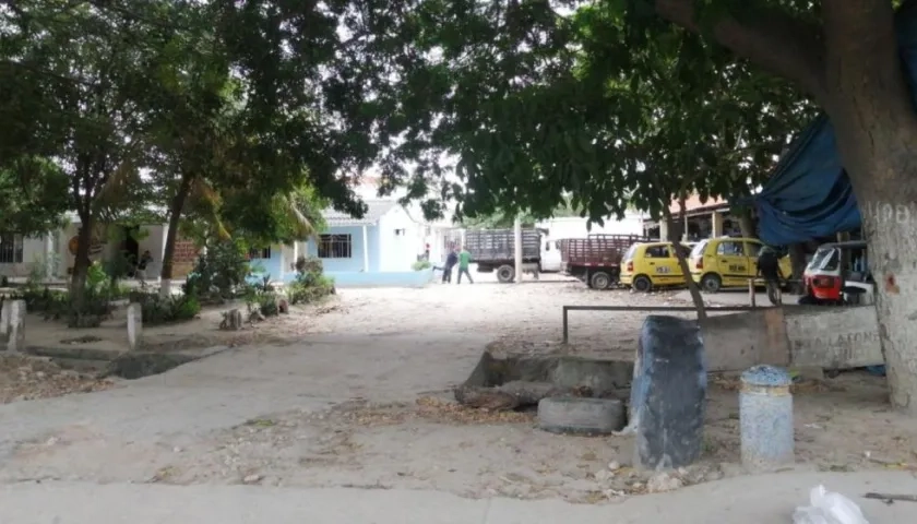 En este lugar tenía Miguel Ángel Troncoso su improvisada barbería cuando fue baleado junto a su cliente Néider José Arenas.  