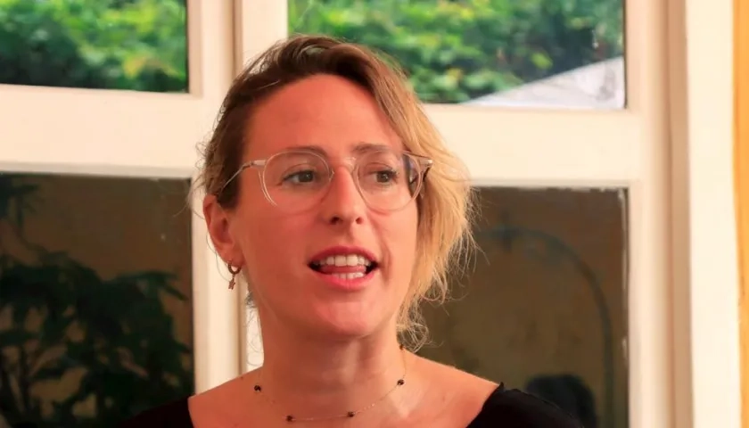 Charlène Favier, directora de cine francés.