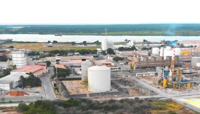 Planta de Monómeros en Barranquilla.