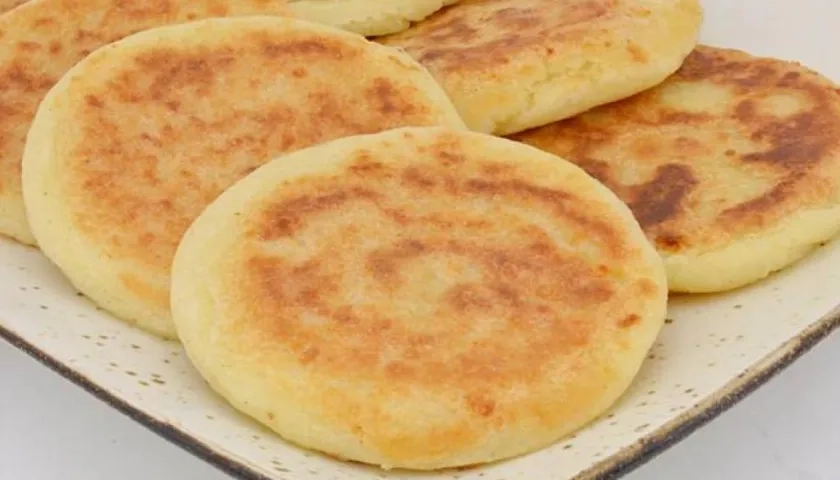 Arepas de queso colombianas.