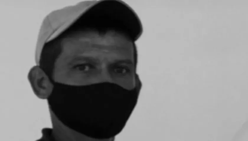 El líder comunal Martín Bayona.