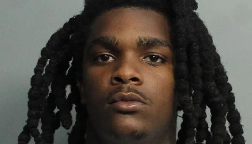 Davonte Barnes, el capturado.