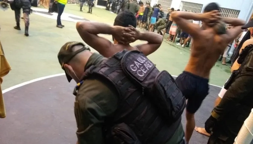 Allanamiento en la Modelo de Barranquilla.