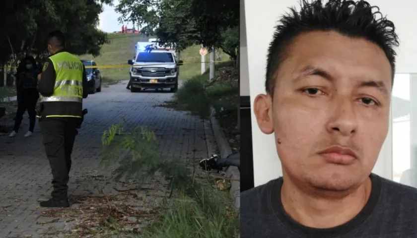 Daniel Samir Murillo Múñoz fue asesinado en esta zona solitaria del barrio Miramar. 