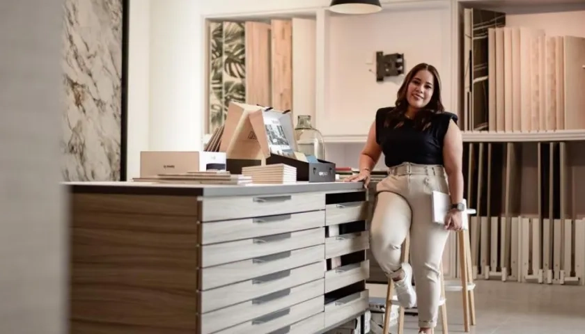 Elizabeth García, diseñadora barranquillera.