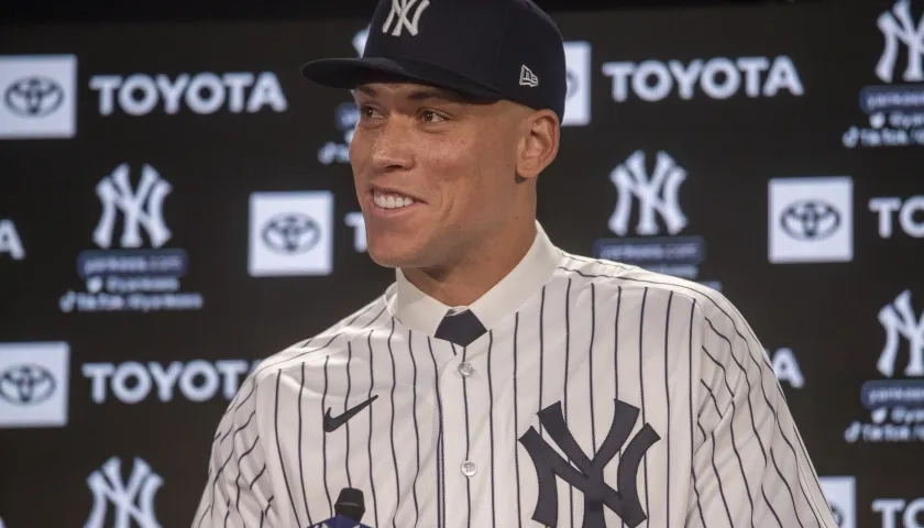 Aaron Judge fue el Jugador Más Valioso de la Liga Americana en 2022.