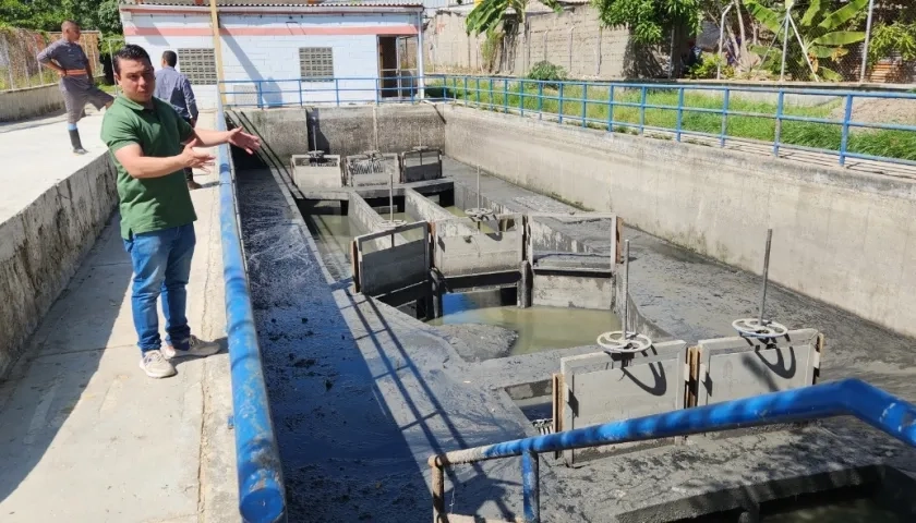 La EBAR acumula sedimentos y deben limpiarla permanentemente.