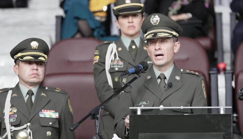 General Henry Sanabria, director de la Policía