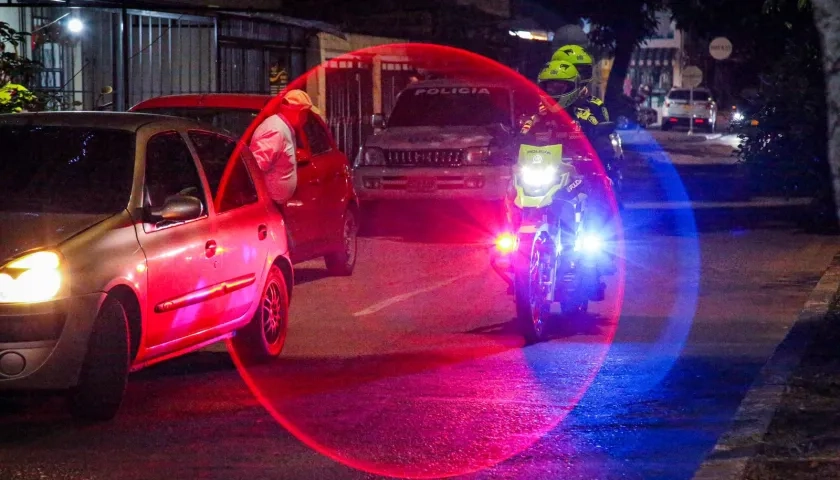 Patrullajes nocturnos de la Policía