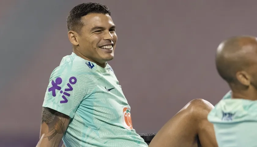 Thiago Silva, capitán de la selección brasileña en Catar 2022.