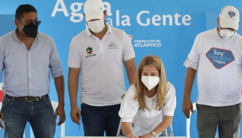 La Gobernadora del Atlántico, Elsa Noguera.