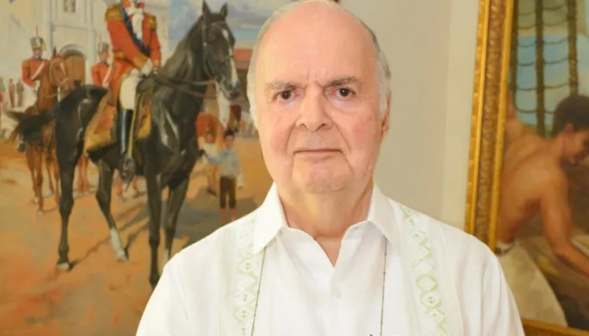 Rodolfo Zambrano Moreno, historiador y banquero fallecido.