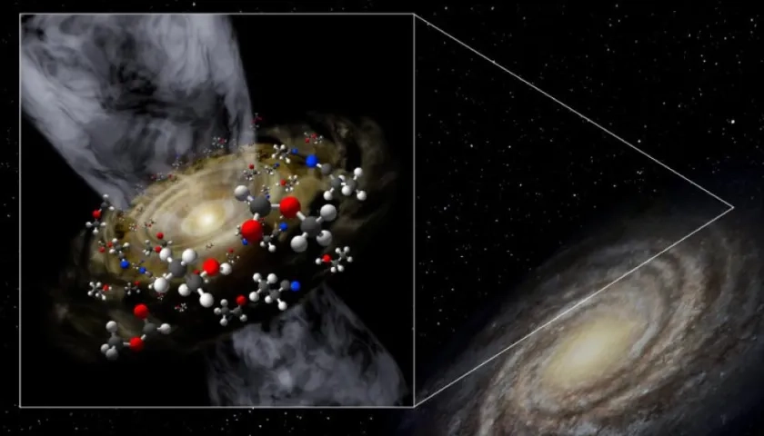  Gracias a observaciones del telescopio ALMA, en Chile, en colaboración con el VLA, en Estados Unidos.