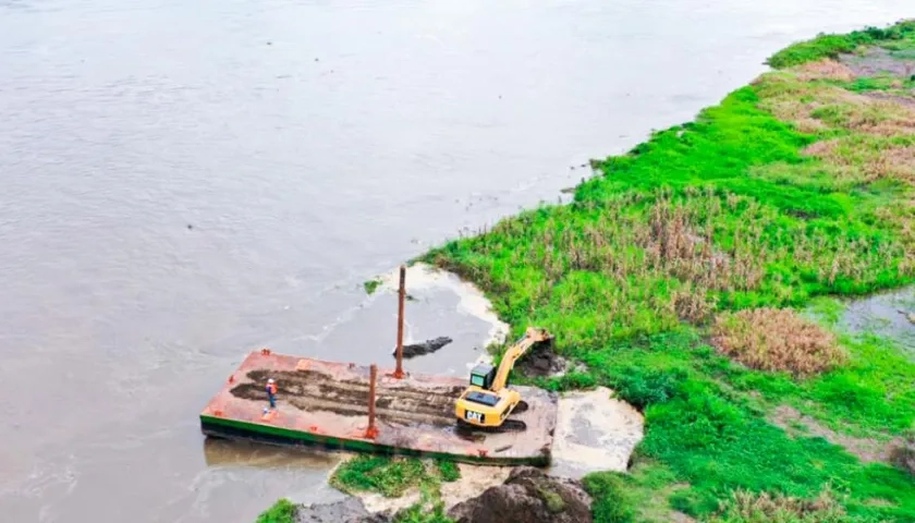 Trabajos en Salamina.