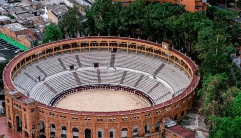 Plaza de toros Santa María en Bogotá.