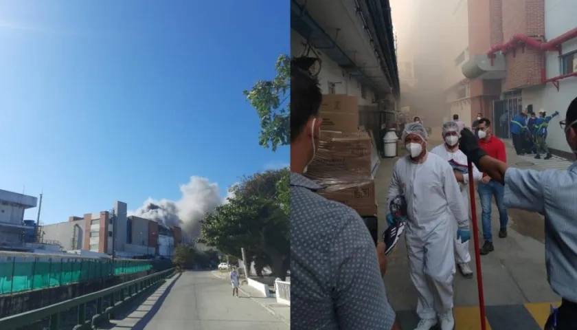 Emergencia en Procaps. 