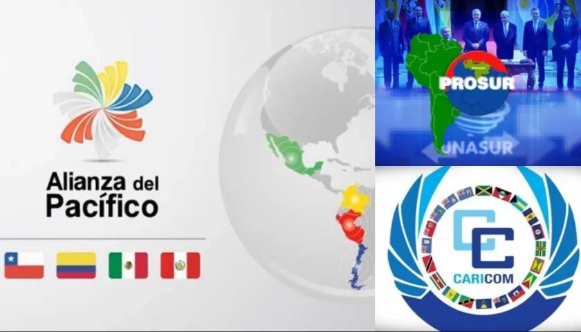 Colombia será sede de  tres cumbres de organismos regionales, las de la Alianza del Pacífico, la de Prosur y la de la Comunidad del Caribe (Caricom).