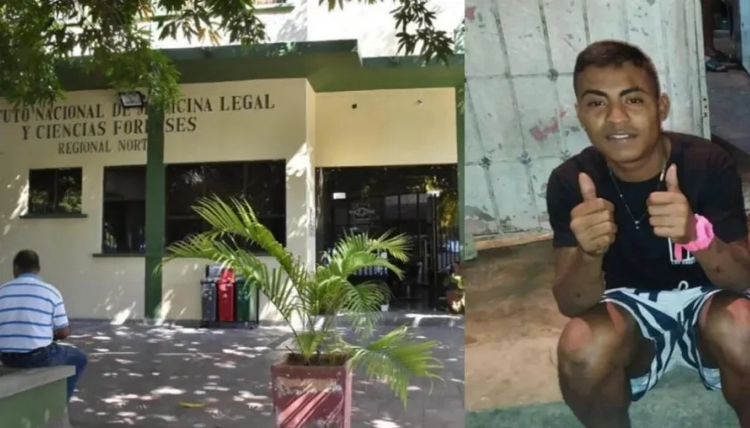 El cuerpo de César David Vallego Viloria se encuentra en Medicina Legal. 