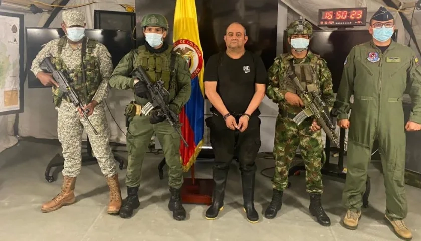 Dairo Antonio Úsuga David, alias 'Otoniel'.