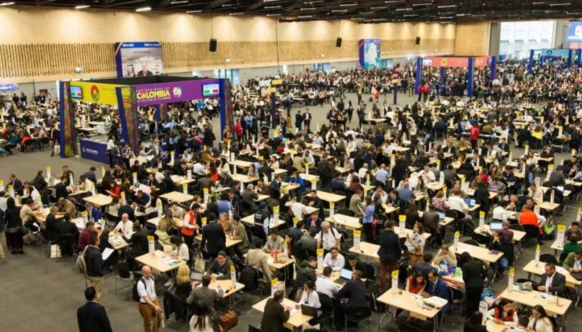 Macrorrueda realizada por Colombia en el año 2019, una de las más grandes antes de la pandemia.