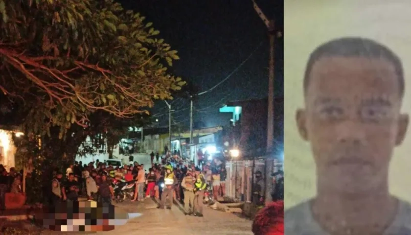 Robinson Ramos Canedo fue asesinado en el barrio El Bosque. 