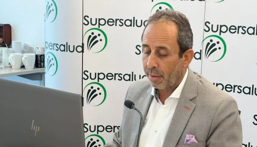 Superintendente de Salud, Fabio Aristizábal.