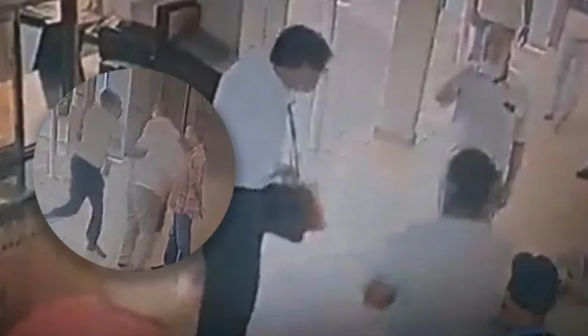 El momento de la agresión