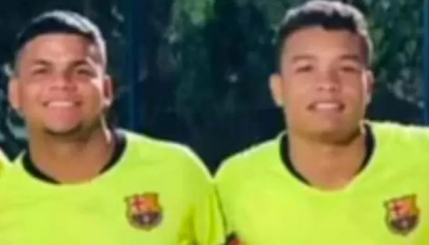 Joan Alexander Fisher Tovar y Andrés Felipe Carrillo Escorcia.