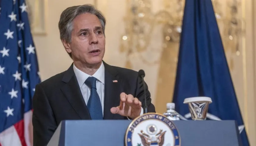 El secretario de Estado de EE.UU., Antony Blinken